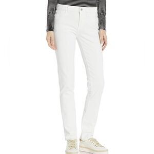 DL 1961 Midrise Curvy Straight white jeans size 29